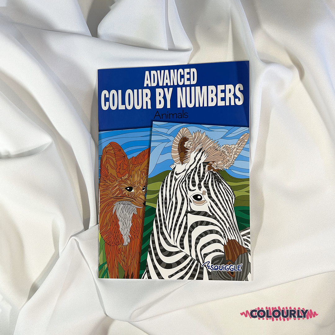 Advanced Colour by Number: Animals