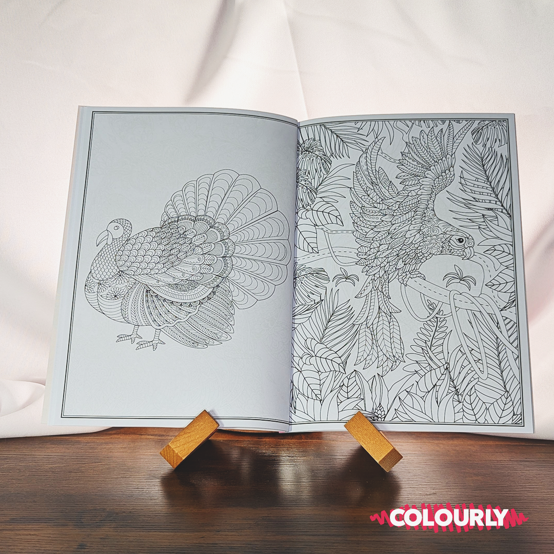 Beautiful Birds: Anti-Stress Colouring