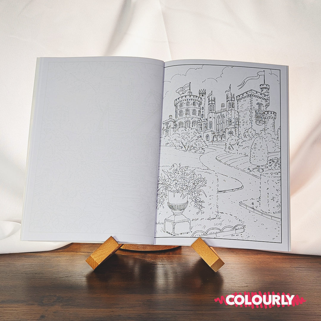 Advanced Colouring: Cottages & Castles