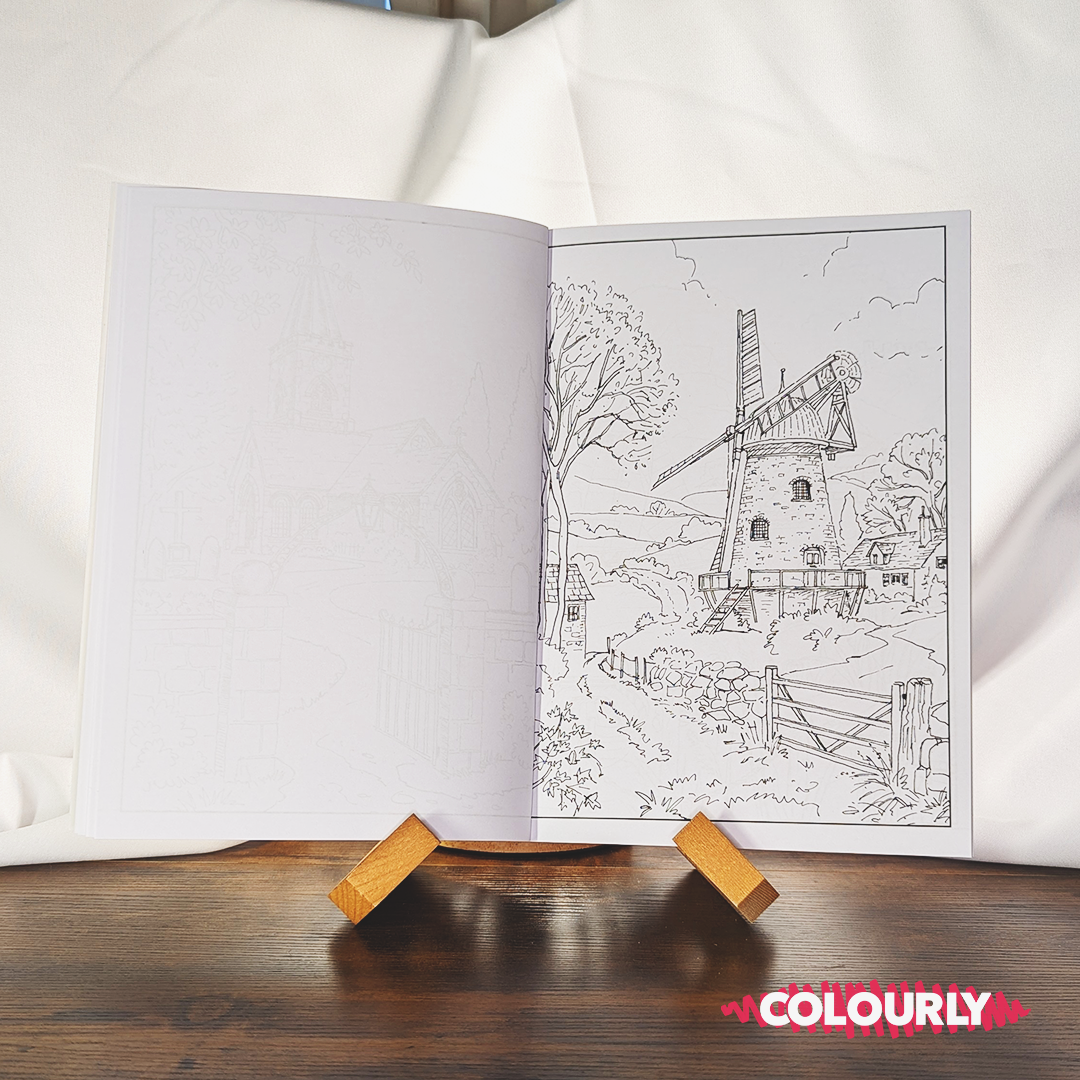 Advanced Colouring: Country Scenes