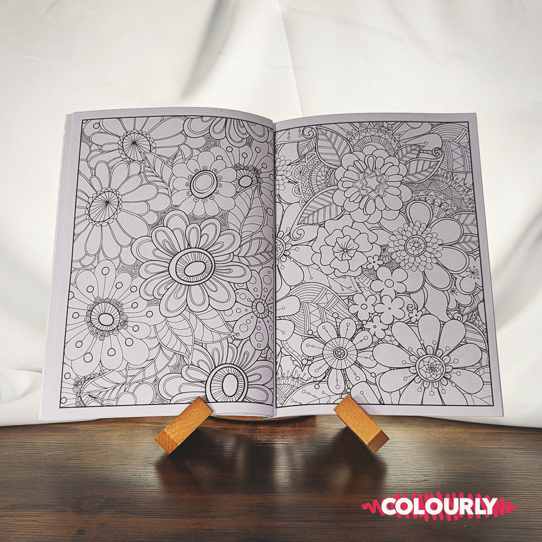 Flowers: Advanced Colouring