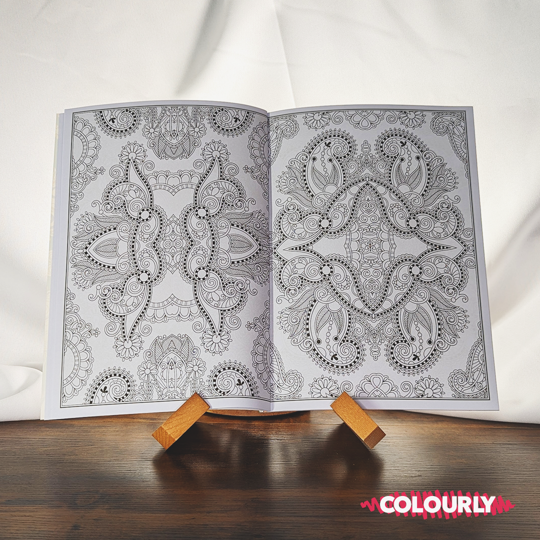 Intricate Patterns: Anti-Stress Colouring