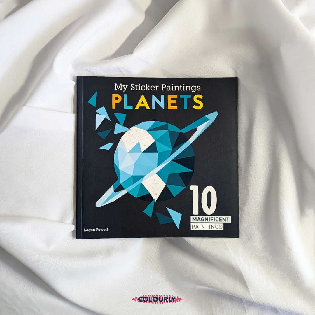 Planets: My Sticker Paintings