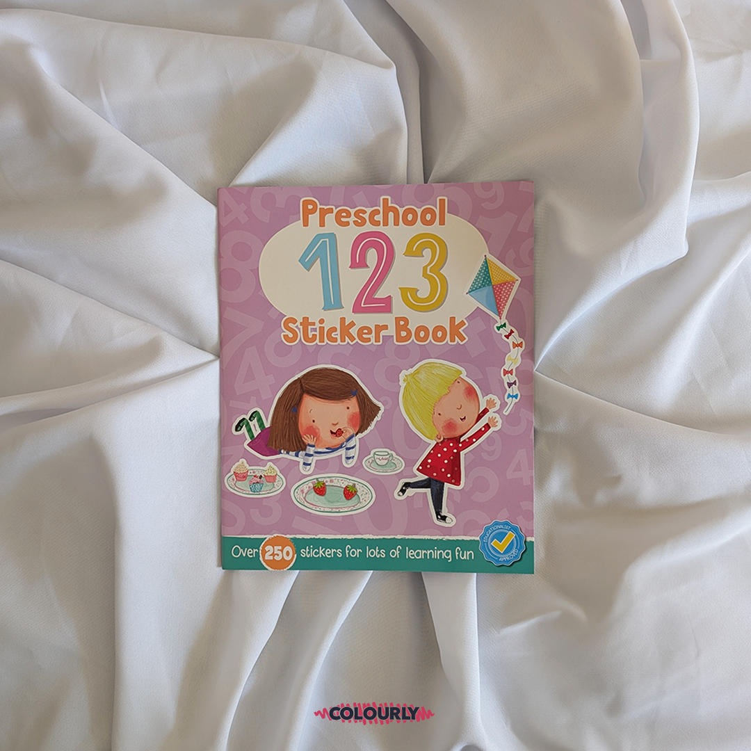 Preschool 123 Sticker Book