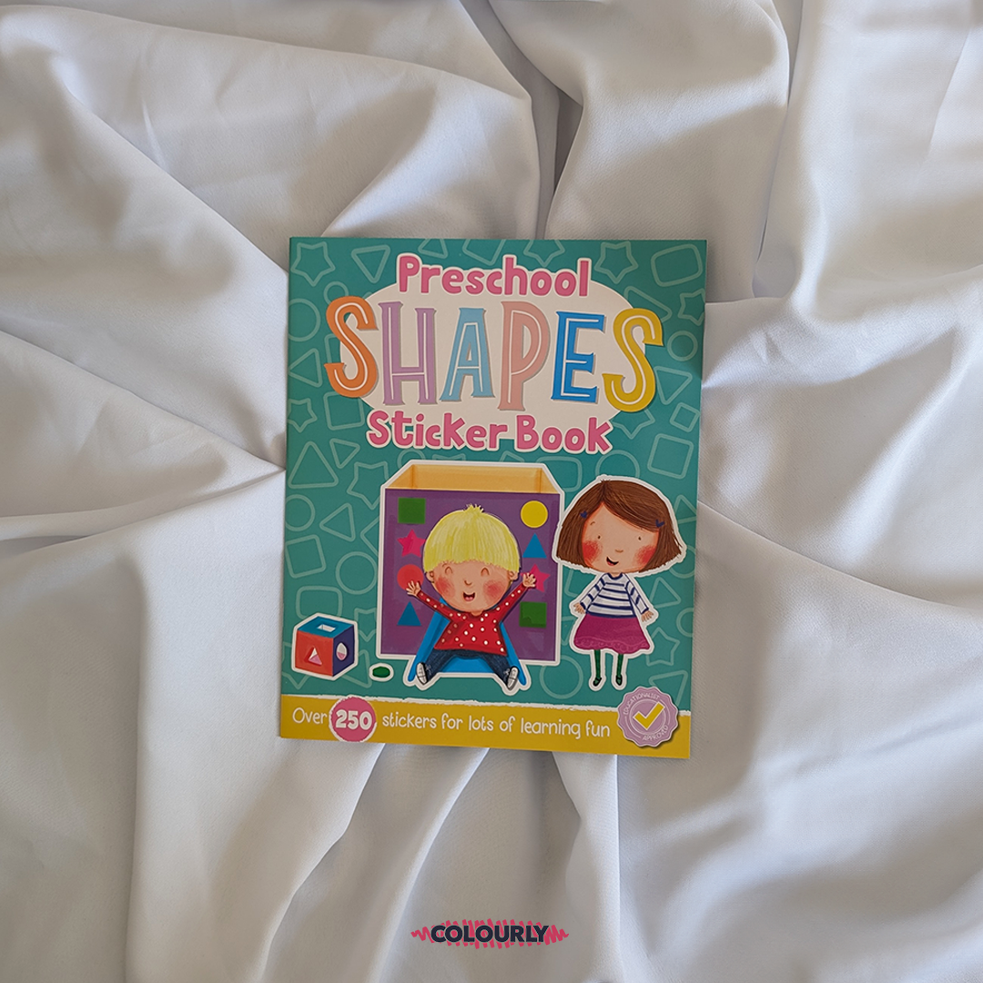 Preschool Shapes Sticker Book