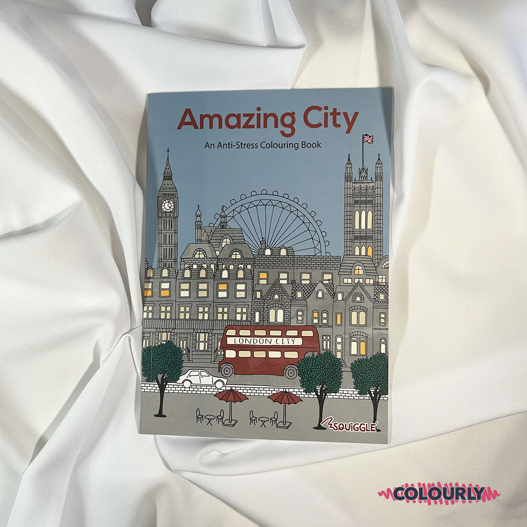 Amazing City: An Anti-Stress Colouring Books